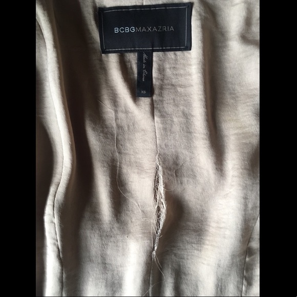 BCBG Flora Ruffle Front Jacket - Picture 5 of 6